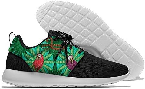 Parrot Snake Painting Men's Mesh Running Shoes Sneakers Casual Athletic Workout Fitness Sports Shoes Trainers