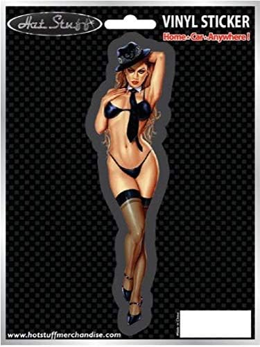 Epic Vision PIN-UP GANGSTER GIRL VINYL AUTO STICKER