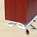 Under Door Draft Stopper,Self-Adhesive Silicone Door Bottom Seal Strip Door Gap Blocker Excluder,39