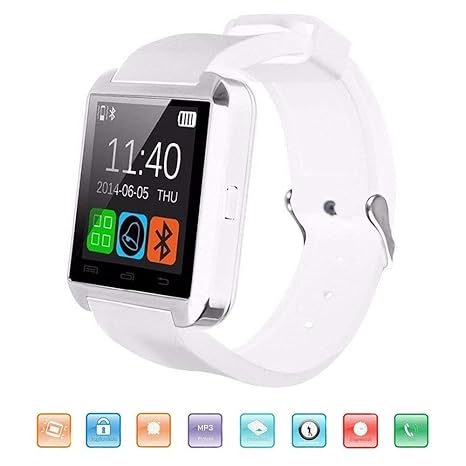 Amazon.com: MDMMBB Bluetooth Smart Watch, KeepGoo U8 ...