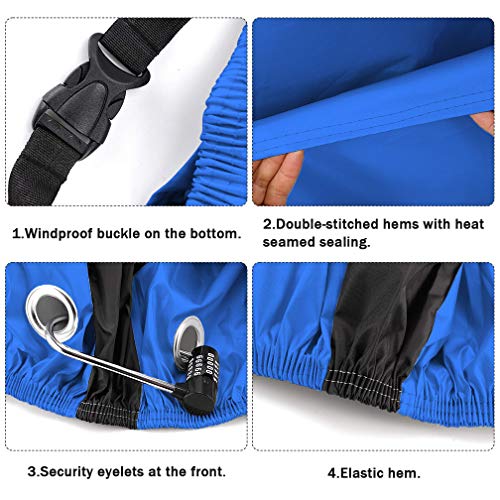 image for Roctee 190T Bicycle Cover Waterproof Dust Resistant Anti-UV Mountain R