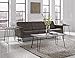 Ameriwood Home Owen Retro Coffee Table, Distressed Gray Oak