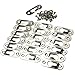 20pcs Metal Keyhole Hanger Fasteners for Picture Frames Mirrors Cabinet primary