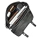 Zebella Vintage Pu Leather Briefcase Shoulder Business Laptop Messenger Bags Tote for Men - Black