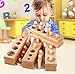 Allpdesky Kids Montessori Wooden Cylinder Socket Math Toys Baby Early Learning Education Toy Family Game
