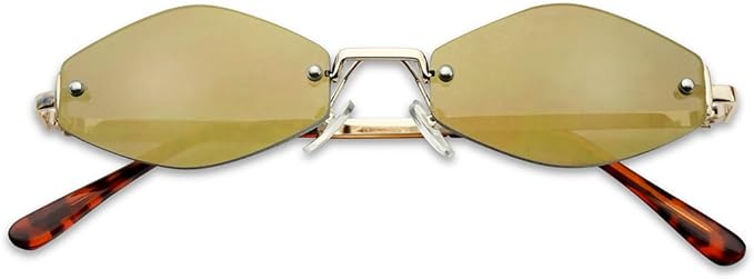 90s rimless sunglasses