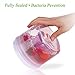Baby Food Containers, PYRUS FDA Approved BPA Free Food Storage Containers with Lids 1.6-Quart for for Milk Powder, Fruit, Medicine and Nuts