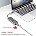 USB C Hub, RCA 6 in 1 USB C Adapter with Ethernet, 4K HDMI, USB C Power Delivery, 2 USB 3.0 Ports, SD Card Reader, Portable Hub for MacBook Pro and Other Type C Laptops