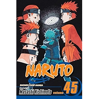 Naruto, Vol. 45: Battlefied, Konoha (Naruto Graphic Novel) book cover