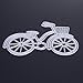 Whitelotous Cutting Dies Stencil Metal Mould for DIY Scrapbook Album Paper Card (Bicycle)