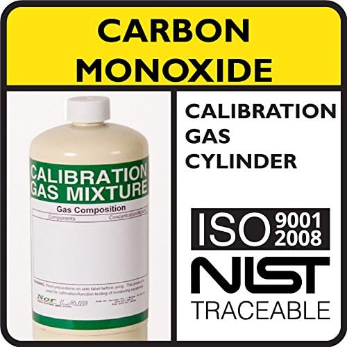 20 PPM Carbon Monoxide Calibration Gas, Balance Air, 103 Liter Steel Cylinder.