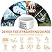 White Noise Machine - Koviti Sound Machine with 24 Soothing Sounds-Noise Machine with 4 Stop Snoring Nose Vents for Sleeping&Relaxation,Timer&Memory Feature,USB Cable for Baby,Adult,Home,Office,Travel