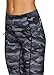 RBX Active Women's Camo Camo Printed Capri Yoga Leggings Black M