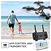 ScharkSpark Drone Thunder with Camera Live Video, RC Quadcopter with 2 Batteries, Easy to Operate for Beginners, Foldable Arms, 2.4G 6-Axis, Headless Mode, Altitude Hold, One Key Take off and Landing,