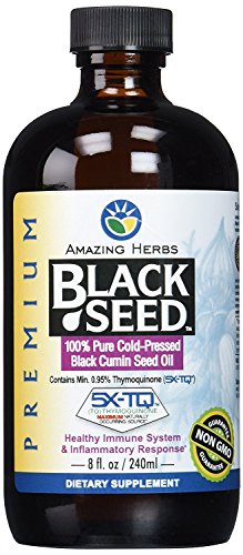 Amazing Herbs Premium Black Seed Oil 8 Ounce Amazing Herbs Premium Black Seed Oil 8 Ounce