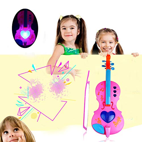 Beginner Music Electric Violin Light Educational Musical Instrument Toy for Kids - Thumbnail 2