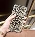 iPhone X Case, iPhone 10 Case, Ebetterr Glitter Sparkle Bling Case for Girls Women Slim Fit Anti Scratch PC Hard Back + Flexible Soft TPU Bumper Protective Cover for iPhone X (2017) Leopard