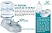 Automatic Gravity Water Bowl for Dogs Cats Pets < 7 lbs - 1 Gallon Capacity Dog Water Dispenser and Waterer - Premium PP Material Easy Cleaning Safety Twist Mouth Ring and Translucent Bottle