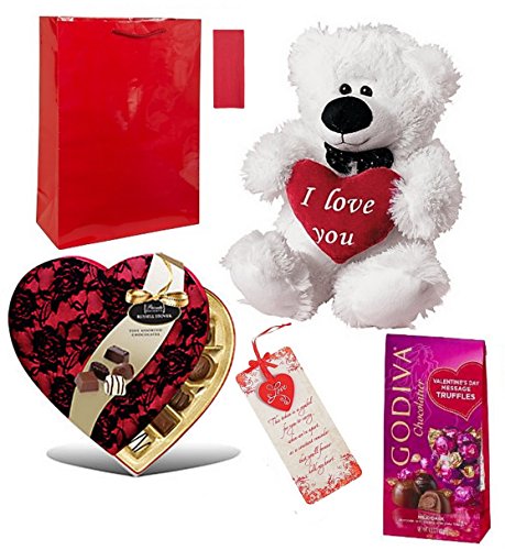Godiva Truffles and Heart Token Card 