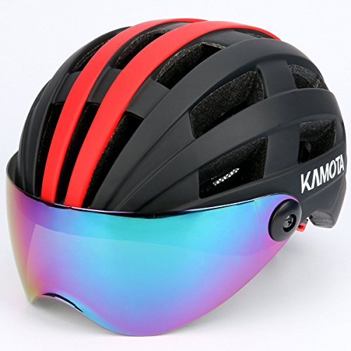 Buy KAMOTA Bike Helmet, Bicycle Cycling Adult Helmet with Shield Visor