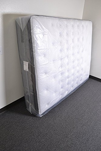 Shoulder Dolly M2090 Full Size Mattress Bag for Storage, Moving, Protection-Premium Quality Plastic - Full 2 Mil - Thumbnail 2
