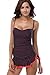 Sociala Women's Polka Dot One Piece Swimsuit with Skirt Swimdress Bathing Suit