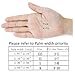 Gtopart 50g Kids Full Long Finger Cycling Gloves,Skateboard Gloves, Roller Skating Gloves (Blue, S)