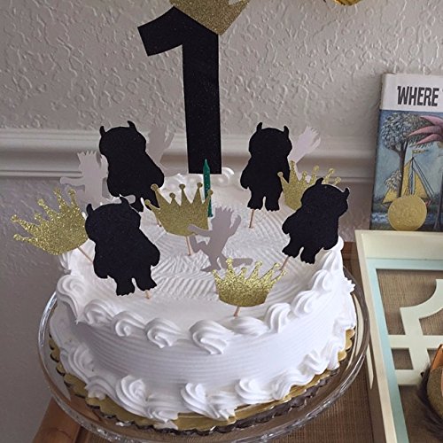 Where The Wild Things Are Cupcake Toppers Wild One Crown Food