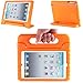 i-Blason Apple iPad Air / iPad 5 ArmorBox Kido Series Light Weight Super Protection Convertable Stand Cover Case (Orange)