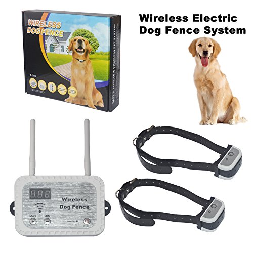 Wireless Electric Dog Fence Pet Containment System, Safe
