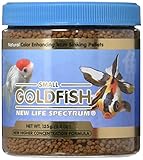 New Life Spectrum Small Goldfish Formula 1mm Sinking Fresh  125g