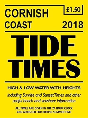 Yellow Publications South West Tide Times 2018: Cornish Coast