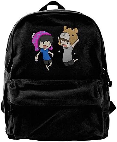 LostMe Dan And Phil Canvas Backpacks / Bags For School Travel Rucksack