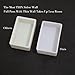 FCLUB Plastic Empty Watercolor Paint Pans - 100pcs Full Pans Watercolor Empty