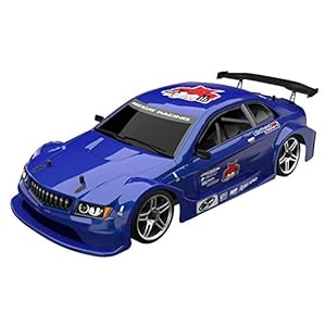Redcat Racing EPX Drift Car with 7.2V 2000mAh Battery, 2.4GHz Radio and BL10315 Body (1/10  Scale), Metallic Blue