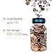 Digital Coin Bank Jar Coin Counter Storage, 1.8L Coin Piggy Saving Bank, Money Saving Box Jar Bank with LCD Battery Coin Counter for Kid Adult Boy Girl As Unique Gift