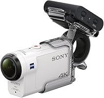 Sony FDR-X3000R + AKA-FGP1 Camera d'action ultra-stabilisée/4K | Travel Kit | Blanc