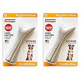 Petstages Deer Horn Long Lasting Antler Chew, Medium (2-Pack)