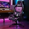 Zimous Gaming Chair with Massage Lumbar Support Ergonomic Compeuter Game Chair 350 lbs High Back Game Office Chair PU…