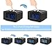 Alarm Clock Radio, Fywonder Digital Alarm Clock, Dual USB Charging Port, Indoor Thermometer, AUX-in Speaker, Brightness Dimmer Night Light, Snooze and Dual Alarm for Office, Travel, Hotel, Bedroom