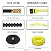 Crenova Garden Hose, 50ft Garden Hose, Upgraded Expandable Water Hose with Double Latex Core, 3/4'' Solid Brass Connectors, Extra Strength Textile, Easy Dry Storage Bag and Durable Garden Hose Holder