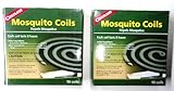 Coghlan's Mosquito Coils, 2-packs w/10 coils per pk (20 Coils Total) - for Camping, Picnics, BBQ, Deck, etc - #8686