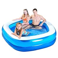 Jilong Pentagon Inflatable Family Pool, 79" x 77" x 18.5"