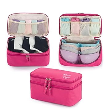 Iq 29 15 17cm Underwear Drawer Organizers 2 Layers Solid Color