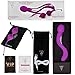 Personal Massager for Women with Free Kegel Balls or Lubricant Handheld Rechargeable Waterproof (Purple + Kegel)