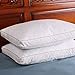 Set of 2, Down and Feather Pillow with 2