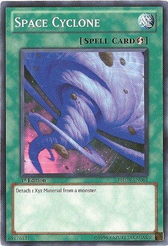 Yu-Gi-Oh! - Space Cyclone (PHSW-EN061) - Photon Shockwave - 1st Edition - Common