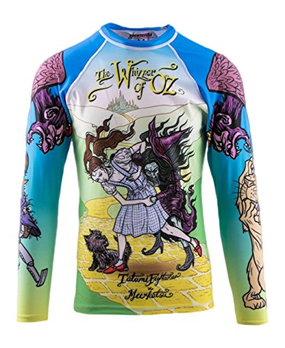 Tatami Fightwear Men's Meerkatsu Whizzer Of Oz Rash Guard
