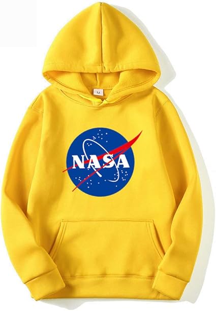 yellow nasa hoodie