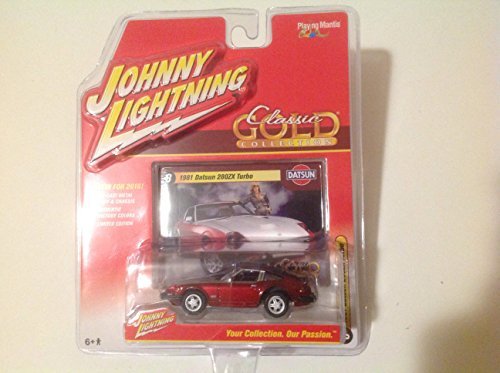 Johnny Lightning 2016 Classic Gold Collection 1981 Datsun 280ZX Turbo Red/Silver #8